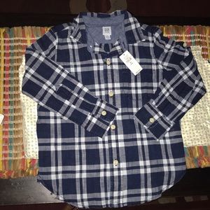 Gap dress down buttons sleeves